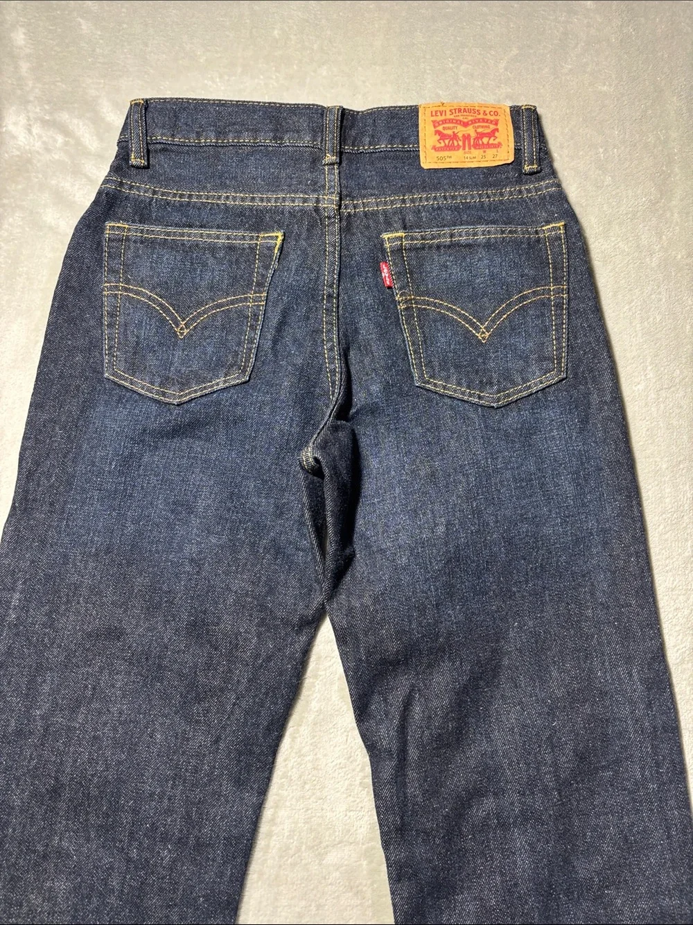 Levi's Men's Slim Straight Jeans in Deep Indigo